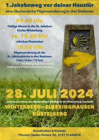 Jakobsweg vor Haust&uuml;r 28 Juli 2024